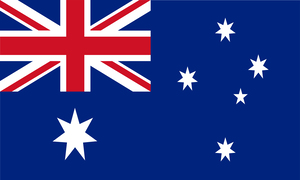 Illustration of Australia flag